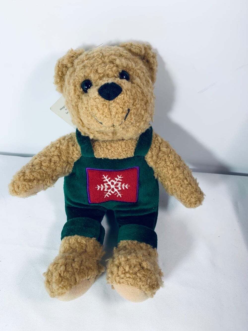HALLMARK Plush Mistletoe Christmas Kissing Bear Plush Stuffed Animal Magnetic